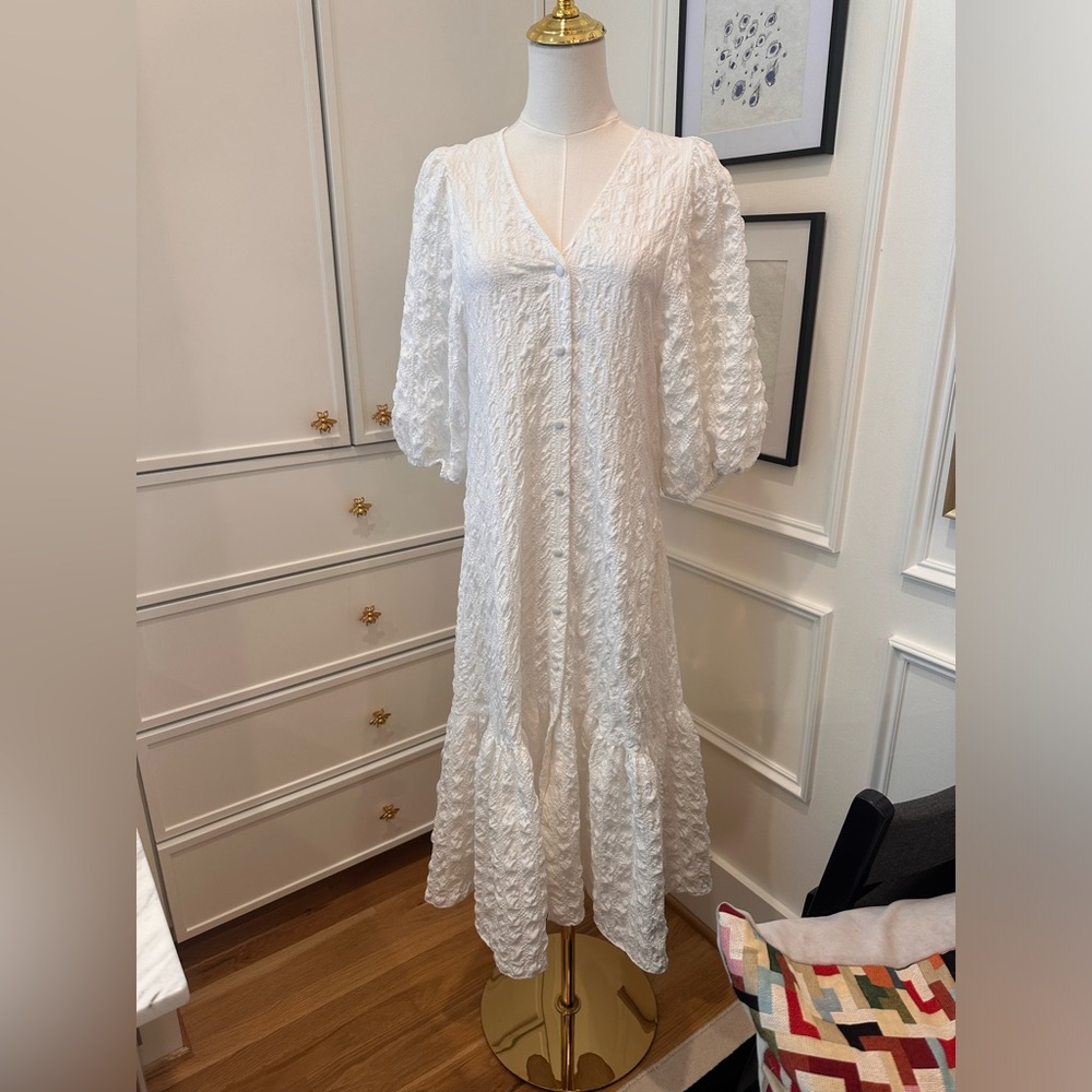 Zara white dress XS